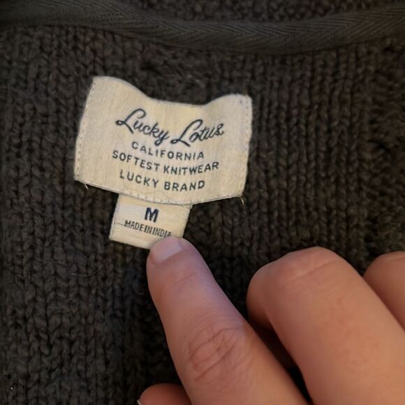 Lucky brand medium open cardigan - Picture 8 of 8